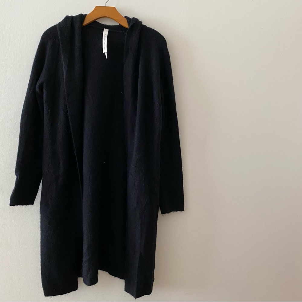Aritzia the group by babaton hooded long cardigan